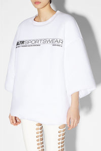 T-shirt JPG x Shayne Oliver rembourré - White