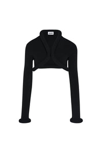 Boléro en maille - Black