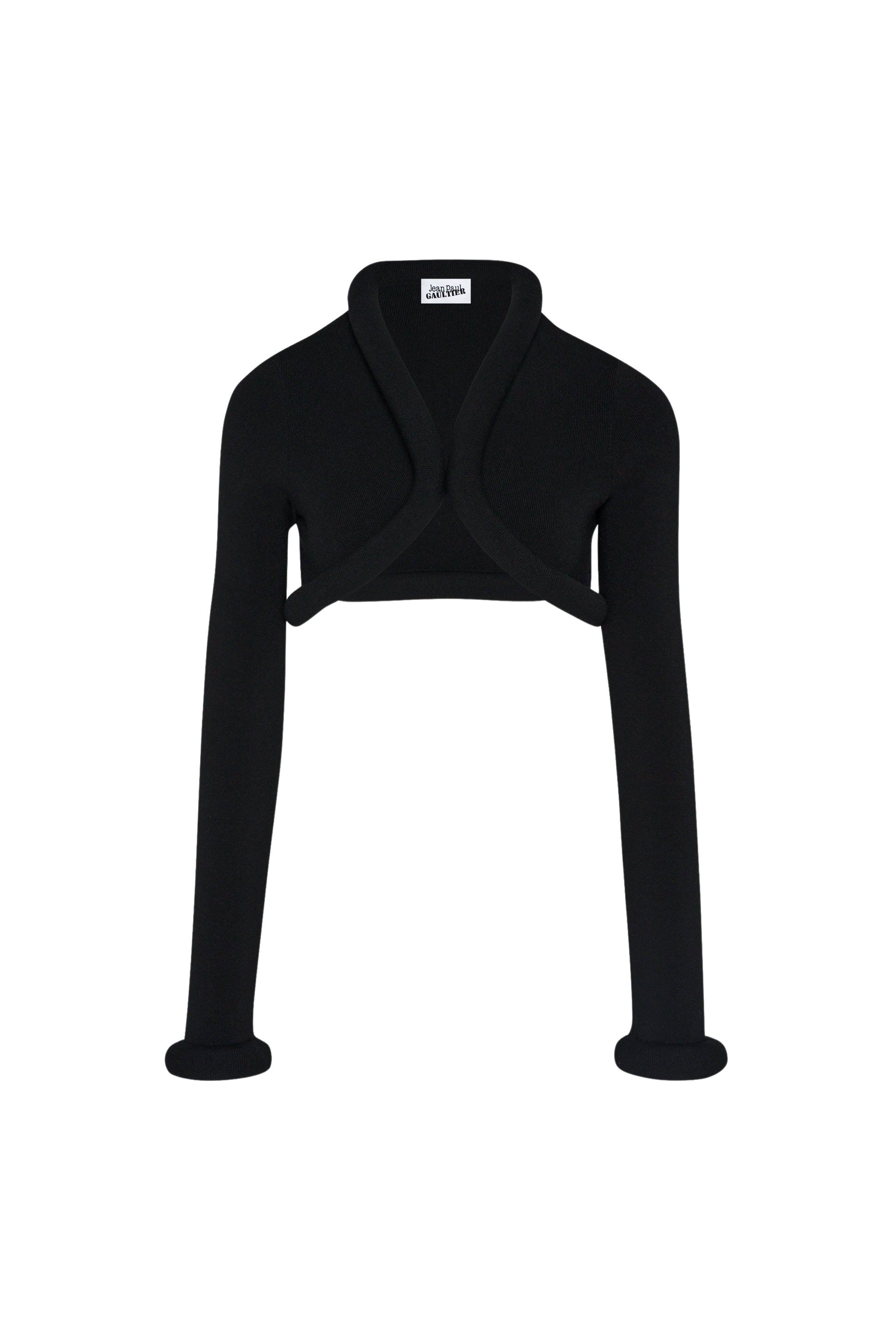 Boléro en maille - Black