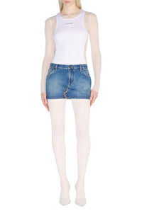 Jupe courte en denim - Vintage Blue