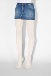 Jupe courte en denim - Vintage Blue