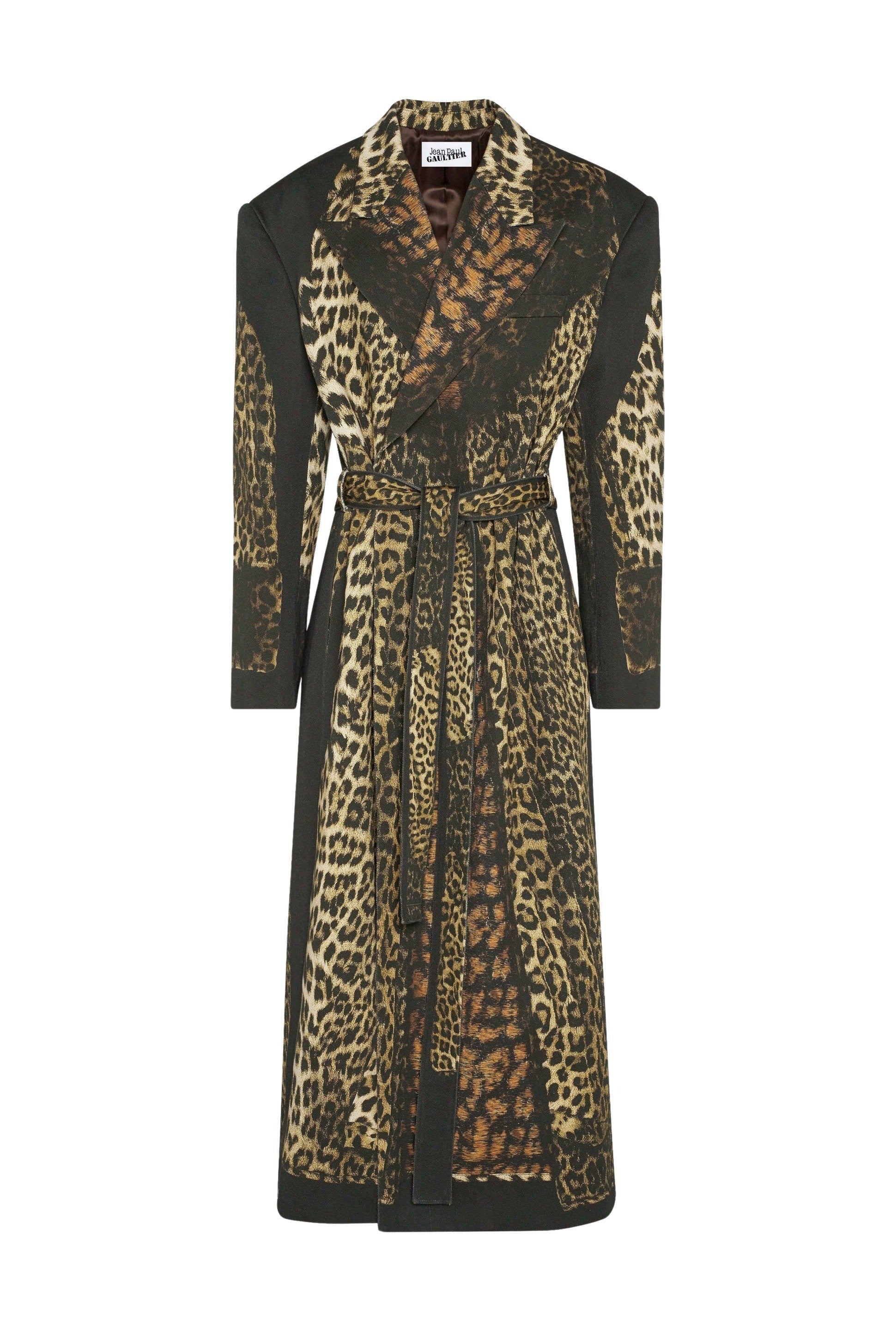 Manteau imprimé léopard - Beige & Brown