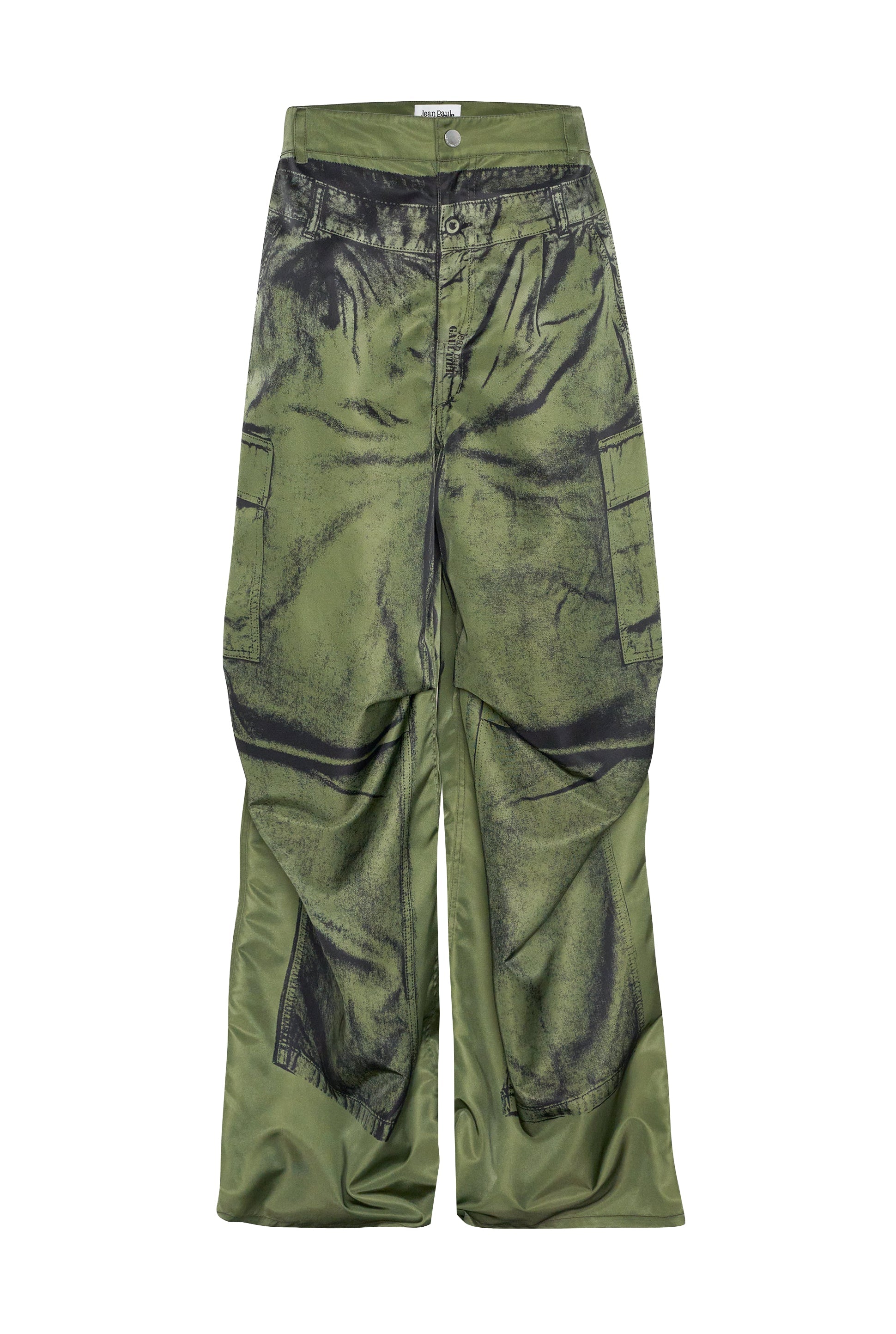 Pantalon imprimé oversize - Khaki & Black