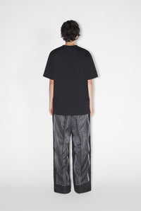 T-Shirt large Jean Paul Gaultier en coton - Black & White