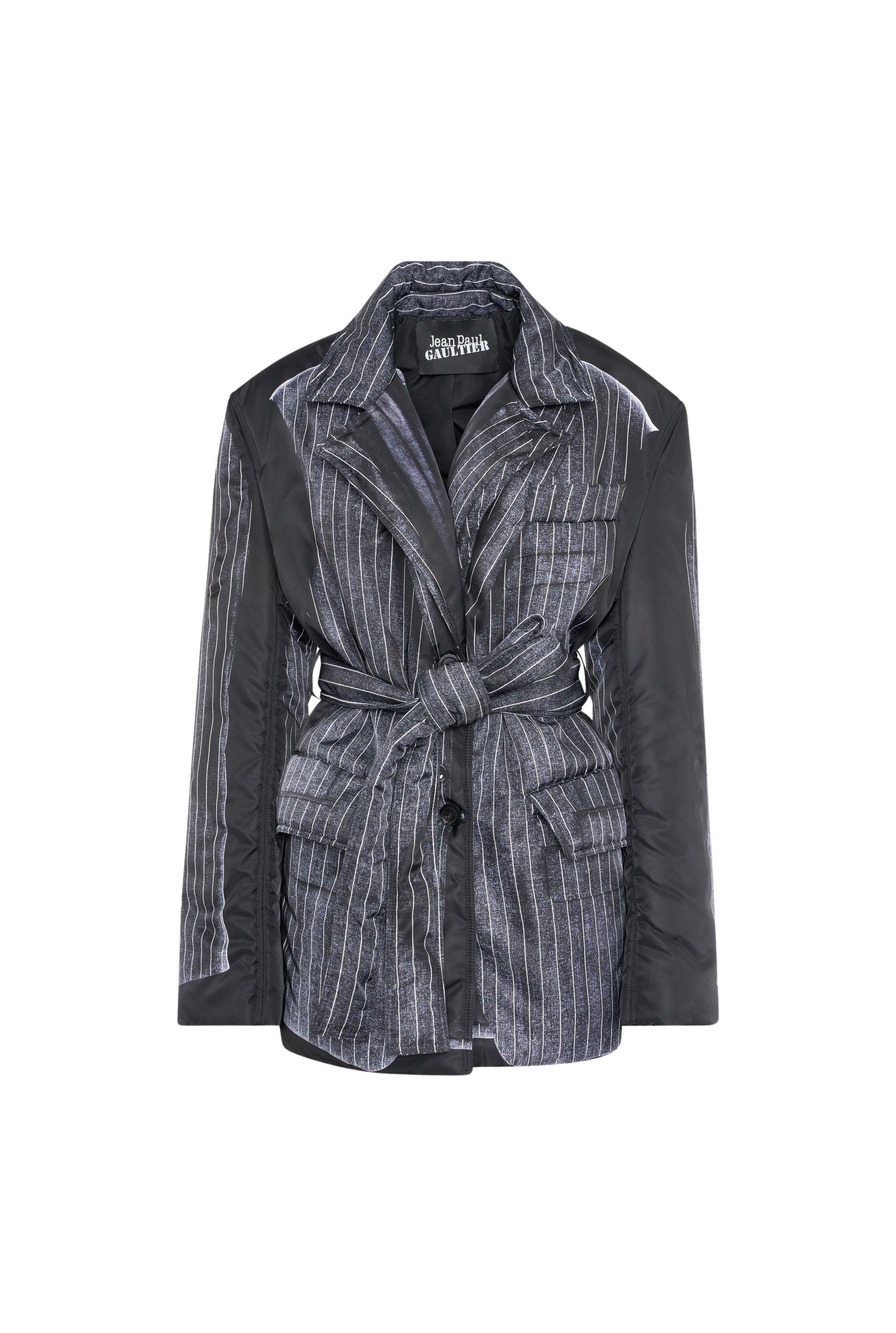 Veste imprimée et matelassée - Black & White