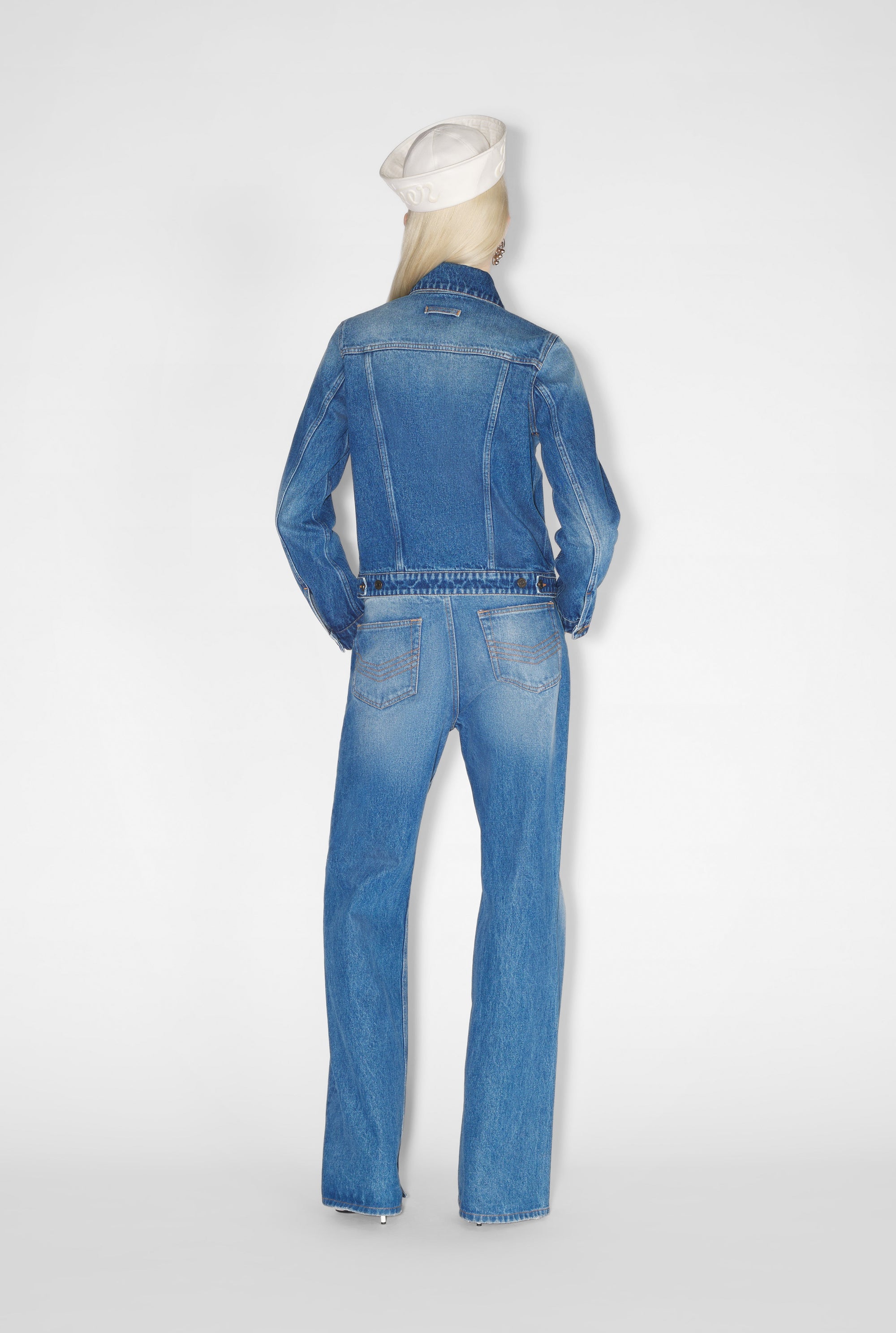 Denim pocket jacket - Vintage Blue