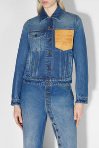 Denim pocket jacket - Vintage Blue