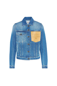 Denim pocket jacket - Vintage Blue