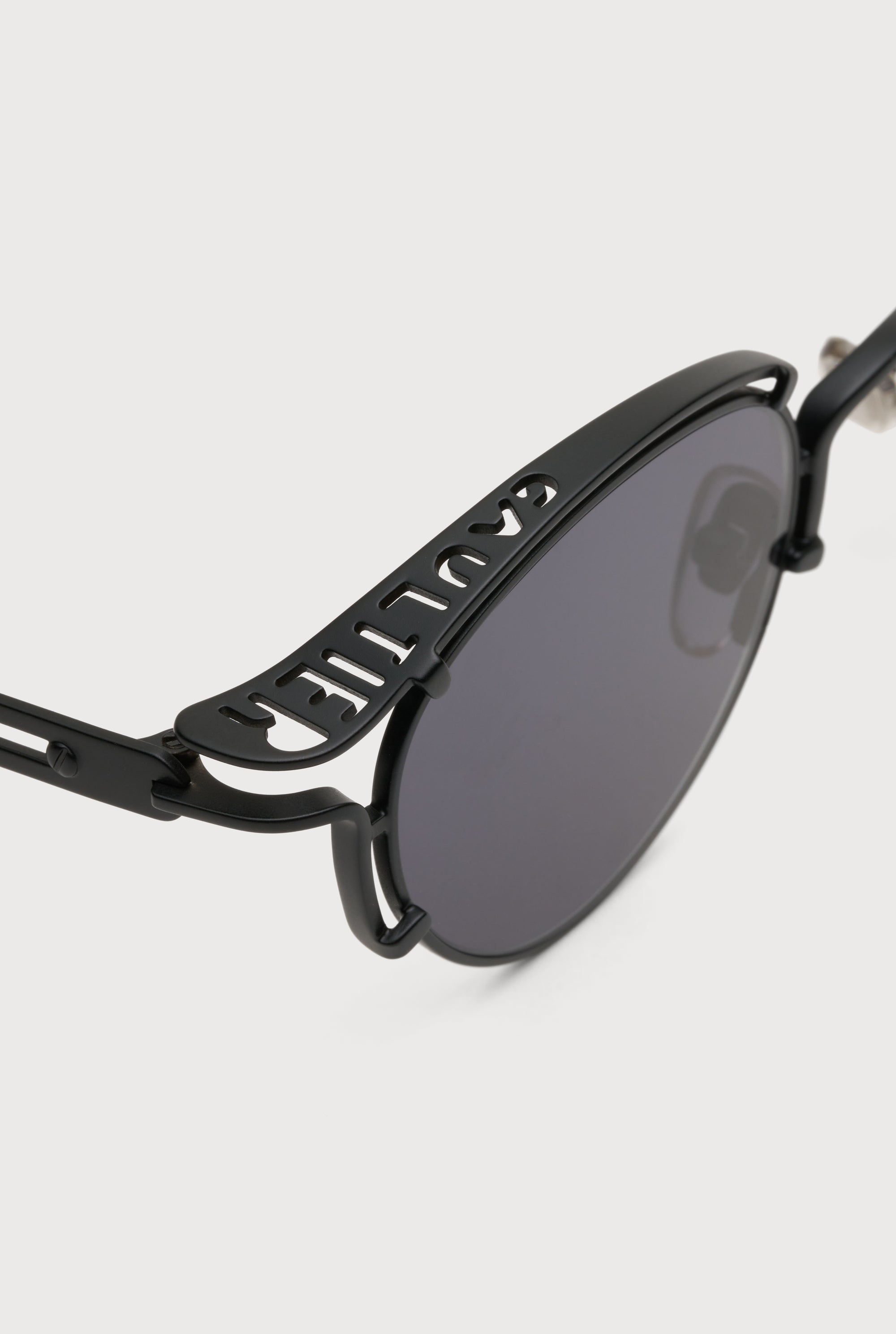 Lunettes de soleil unisexe Sourcil - Black