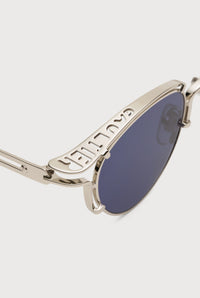 Lunettes de soleil unisexe Sourcil - Silver