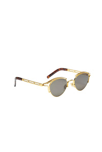 Lunettes de soleil unisexe Sourcil - Gold