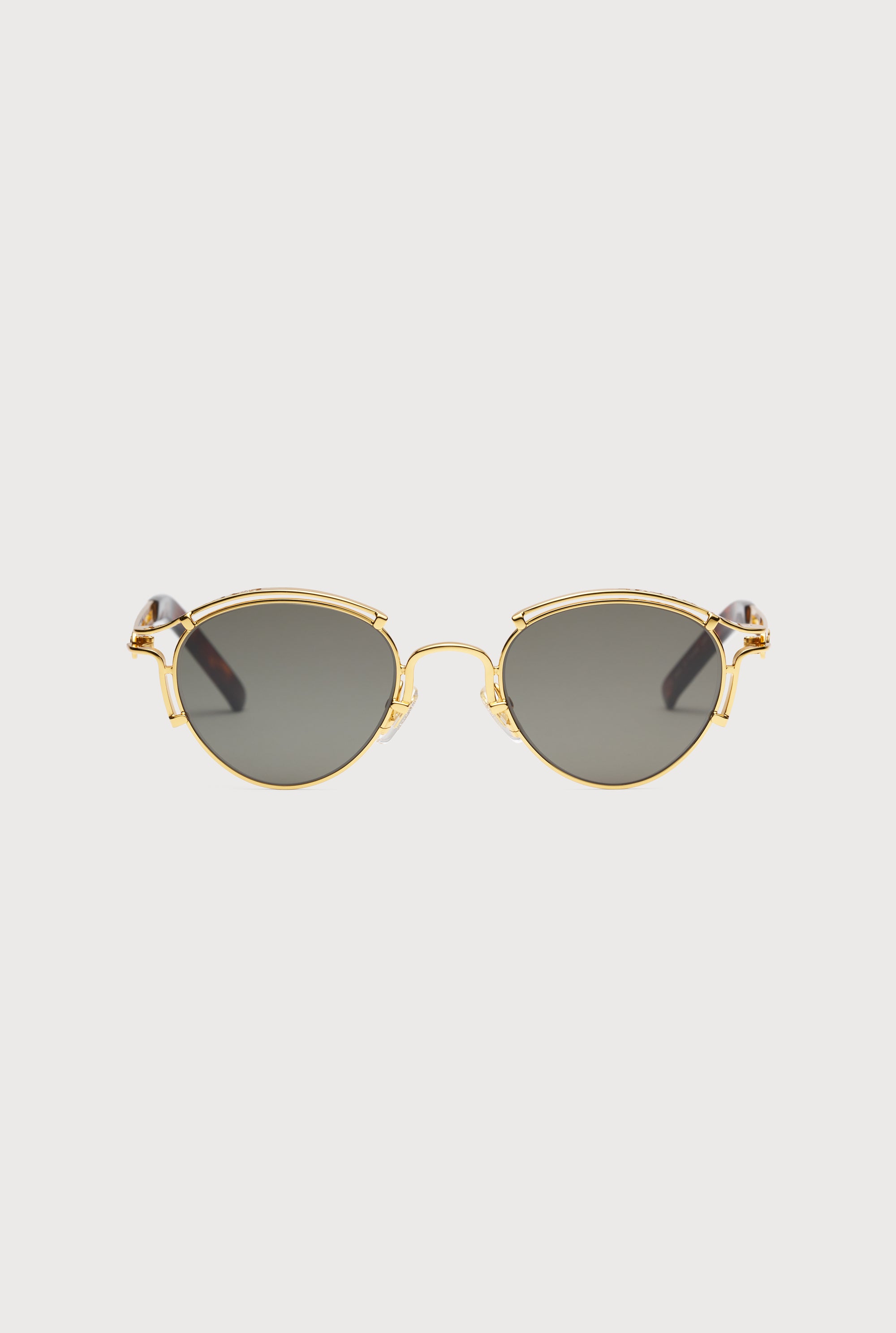 Lunettes de soleil unisexe Sourcil - Gold