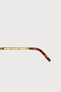 Lunettes de soleil unisexe Sourcil - Gold