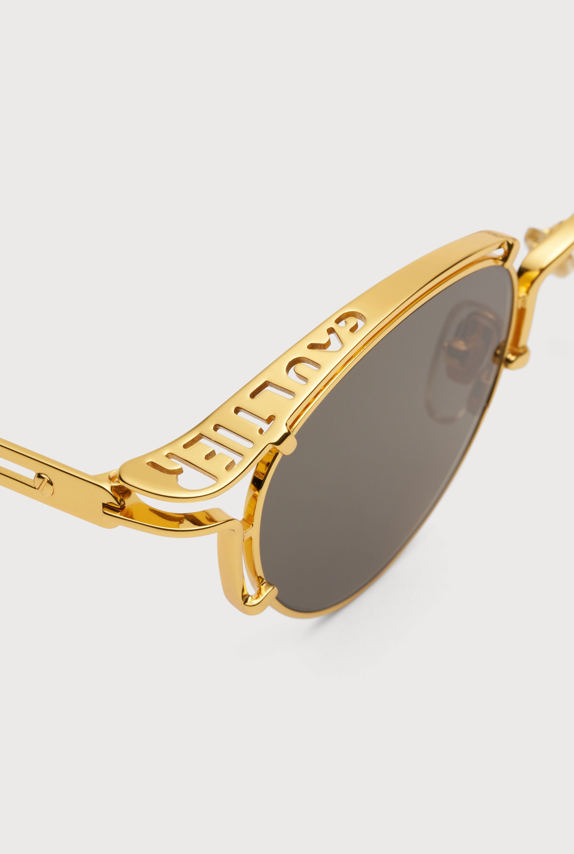 Lunettes de soleil unisexe Sourcil - Gold