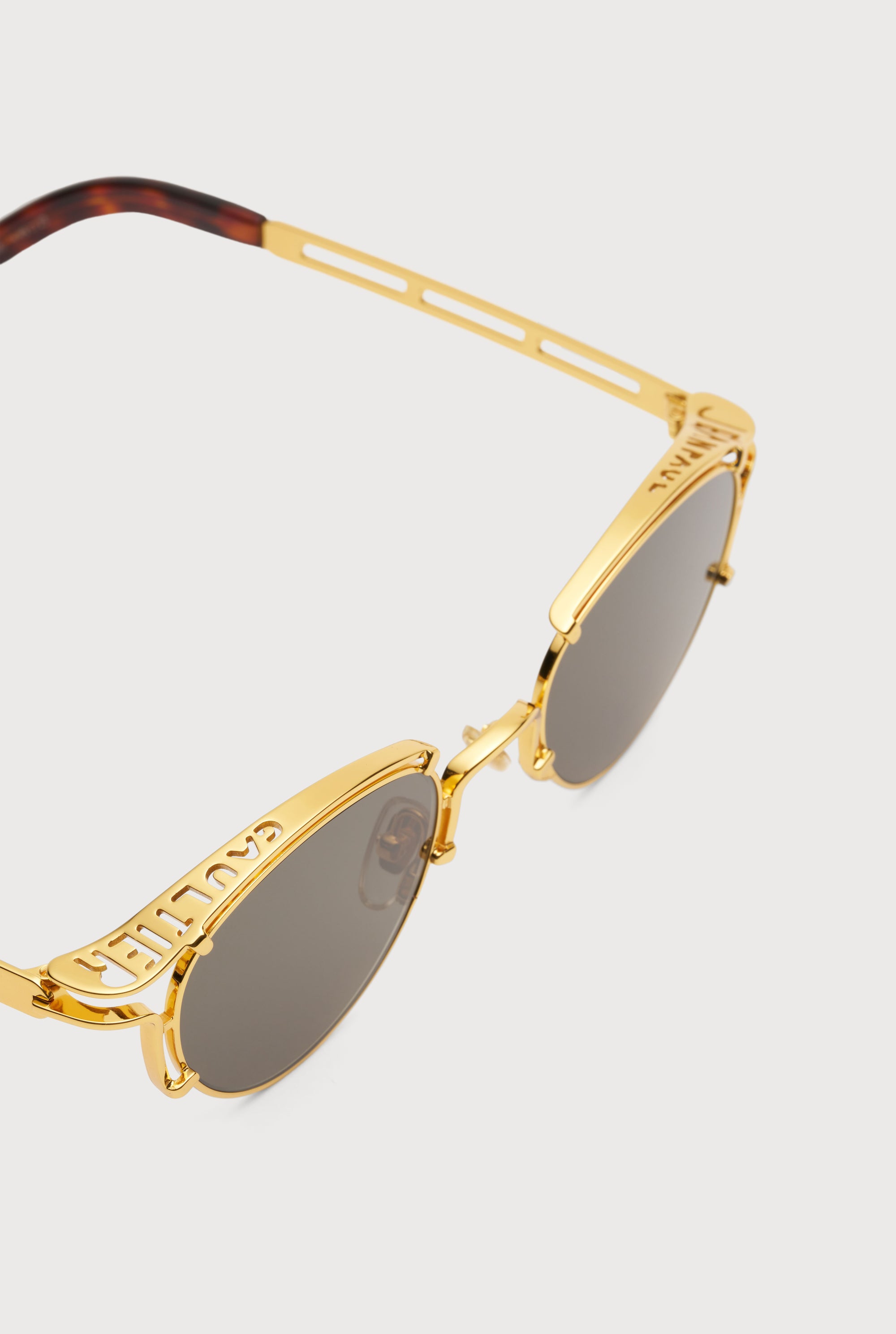 Lunettes de soleil unisexe Sourcil - Gold