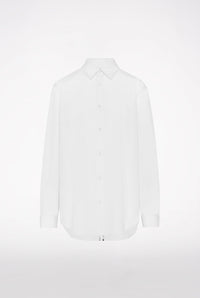 Chemise oversize imprimée au dos - White & Black
