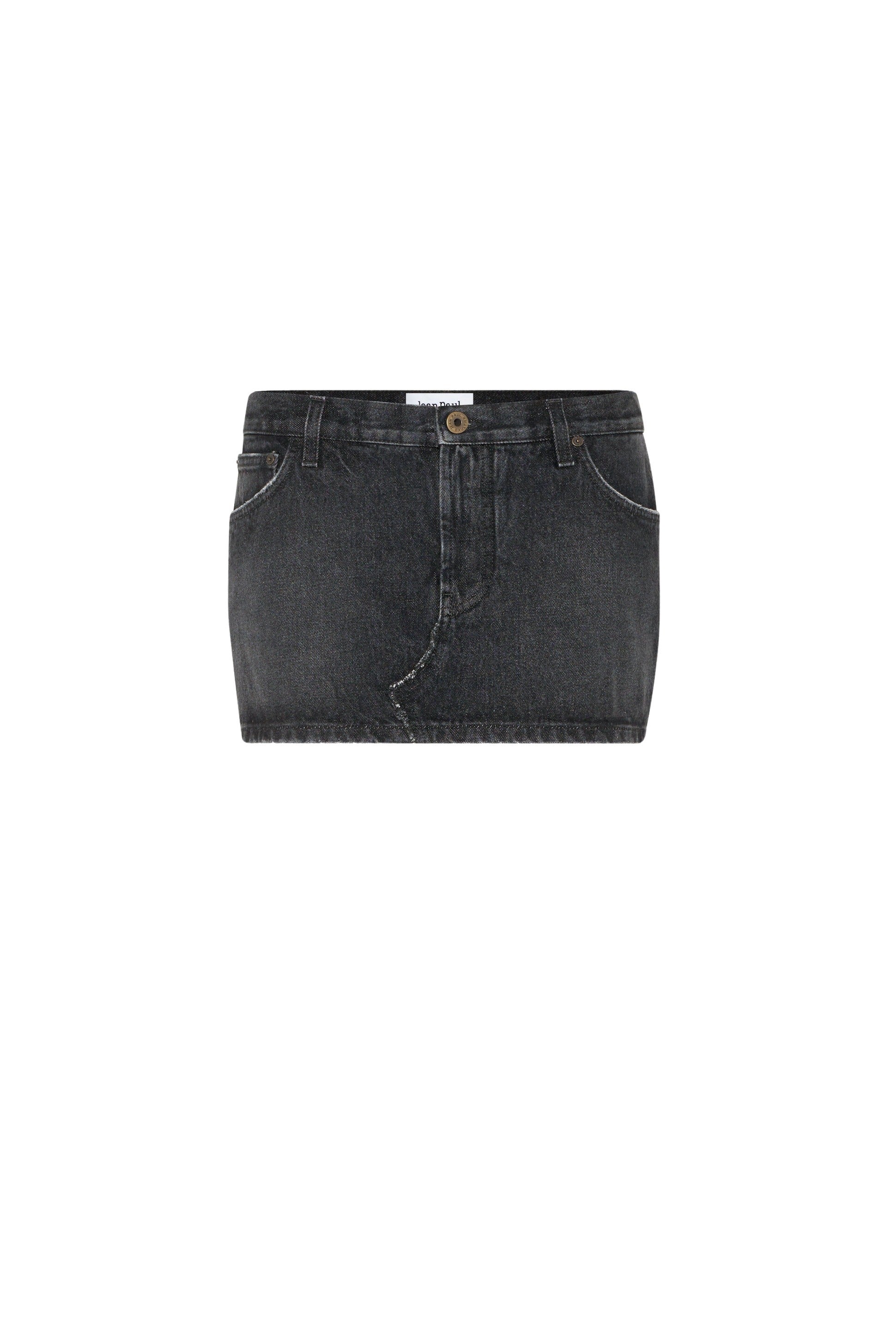 Jupe courte en denim - Vintage Black