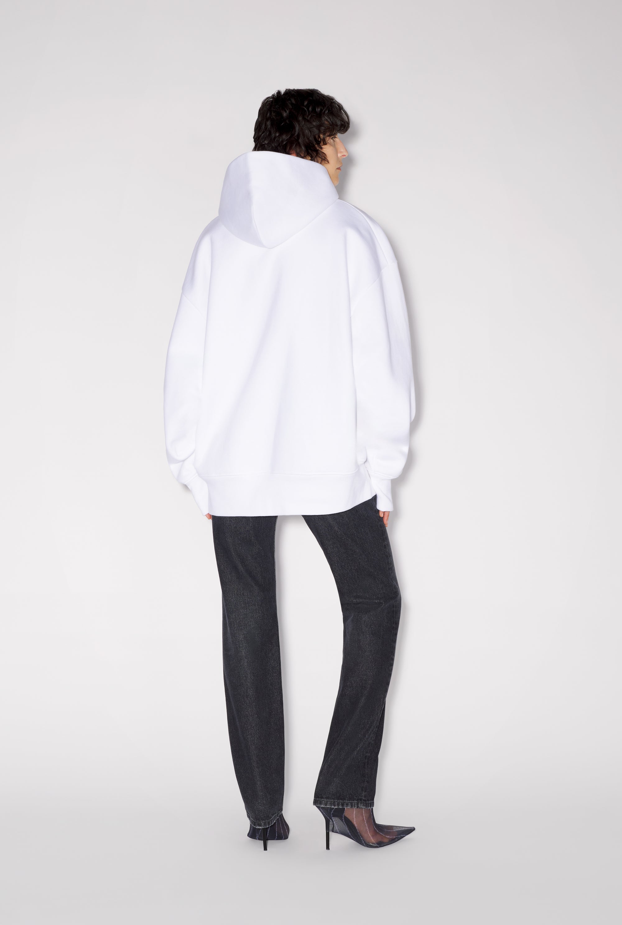Sweatshirt Logo Jean Paul Gaultier - White & Black
