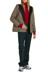Pantalon droit Bob en laine - Green