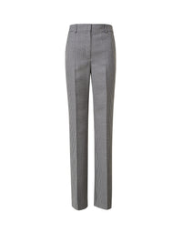 ZNOPICS BLACK-ECRU TROUSERS