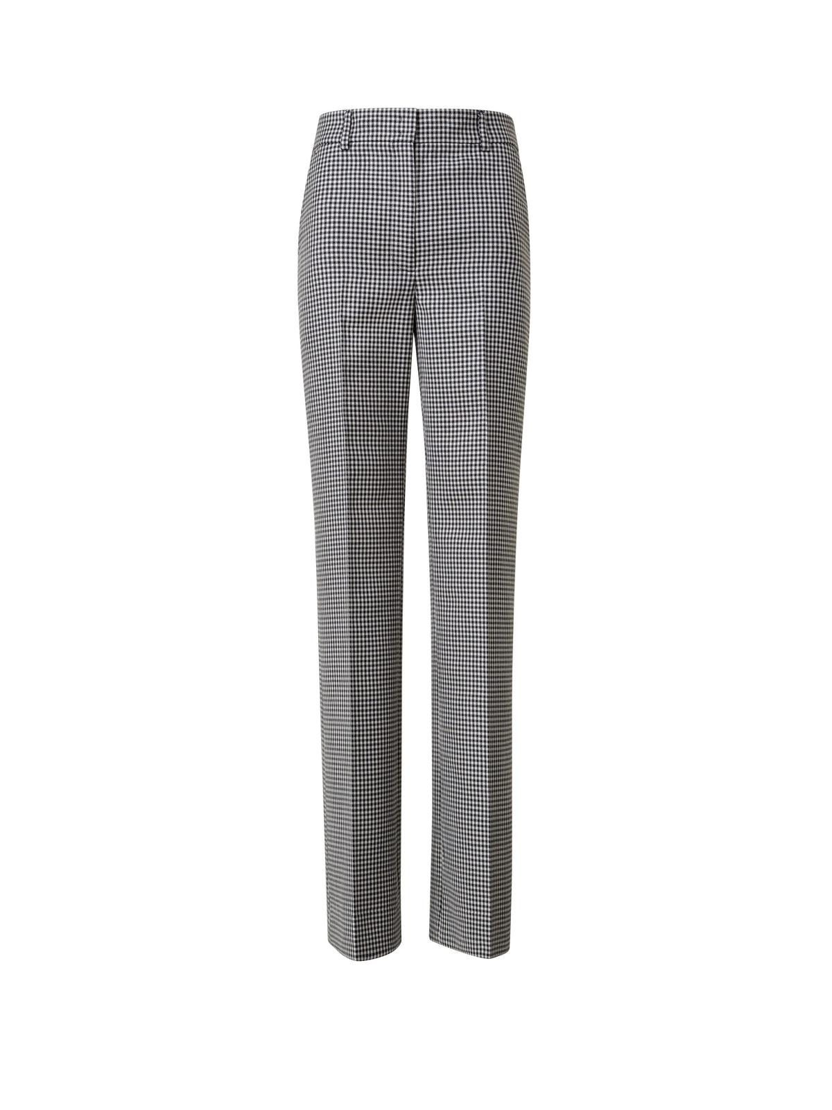ZNOPICS BLACK-ECRU TROUSERS