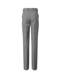 ZNOPICS BLACK-ECRU TROUSERS