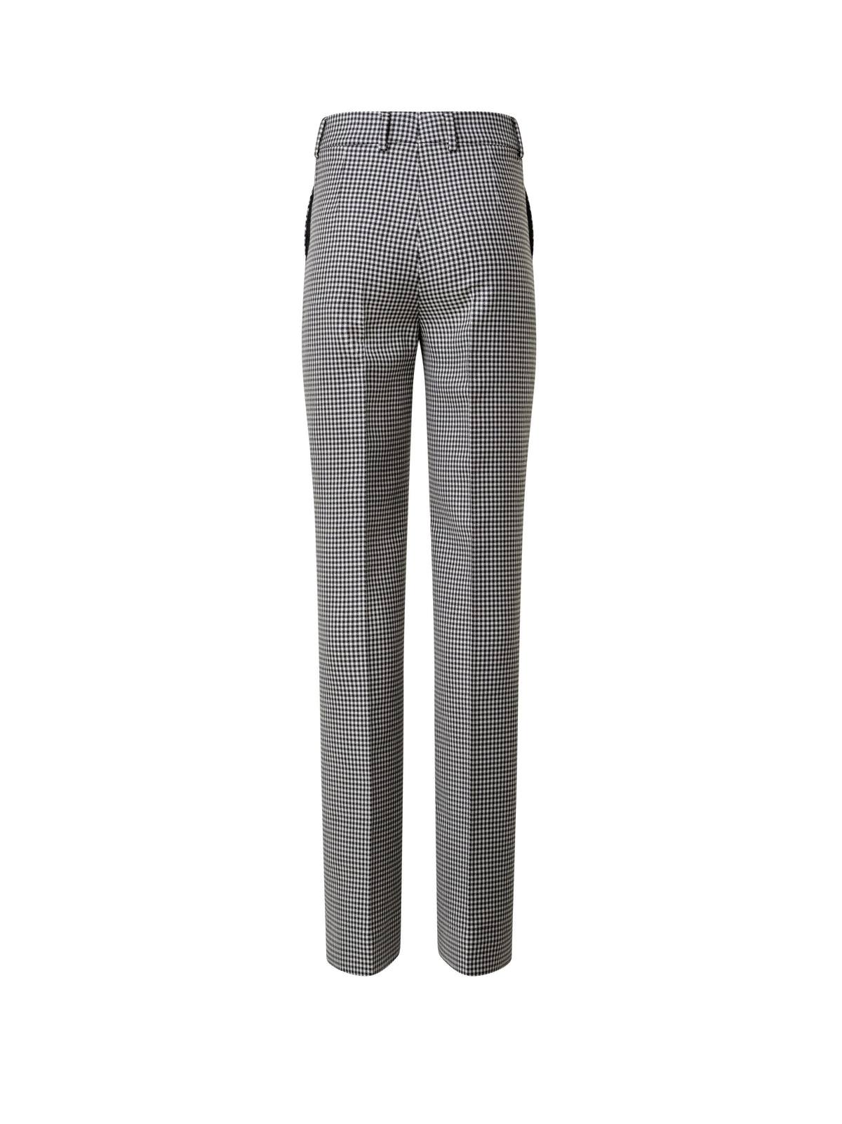 ZNOPICS BLACK-ECRU TROUSERS