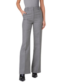 ZNOPICS BLACK-ECRU TROUSERS
