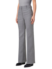 ZNOPICS BLACK-ECRU TROUSERS