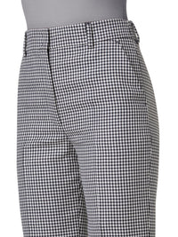 ZNOPICS BLACK-ECRU TROUSERS