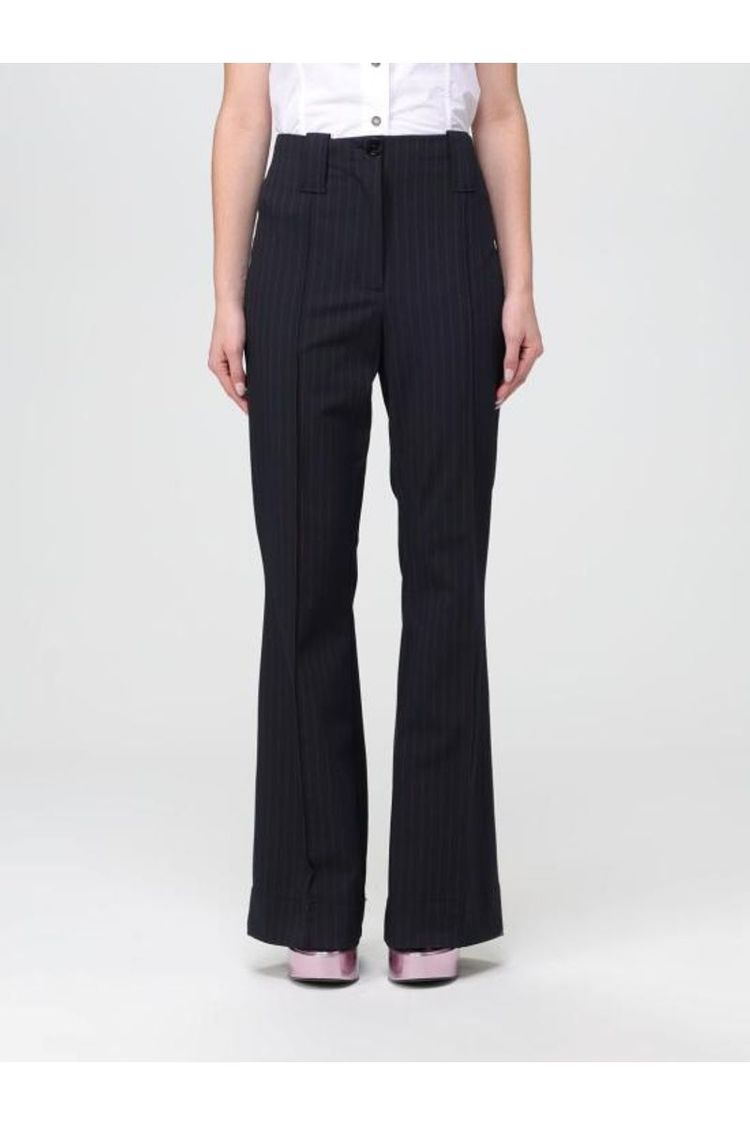 Pantalon bootcut à rayures - Sky Captain
