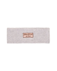 Bandeau cache-oreilles en cachemire - Gris Chiné Clair