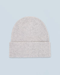 GRIS CHINE CLAIR / NEW / QTY : 49 / Bonnet à Revers à Petites Côtes - Gris Chine Clair