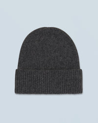 ANTHRACITE / NEW / QTY : 60 / Bonnet à Revers à Petites Côtes - Anthracite