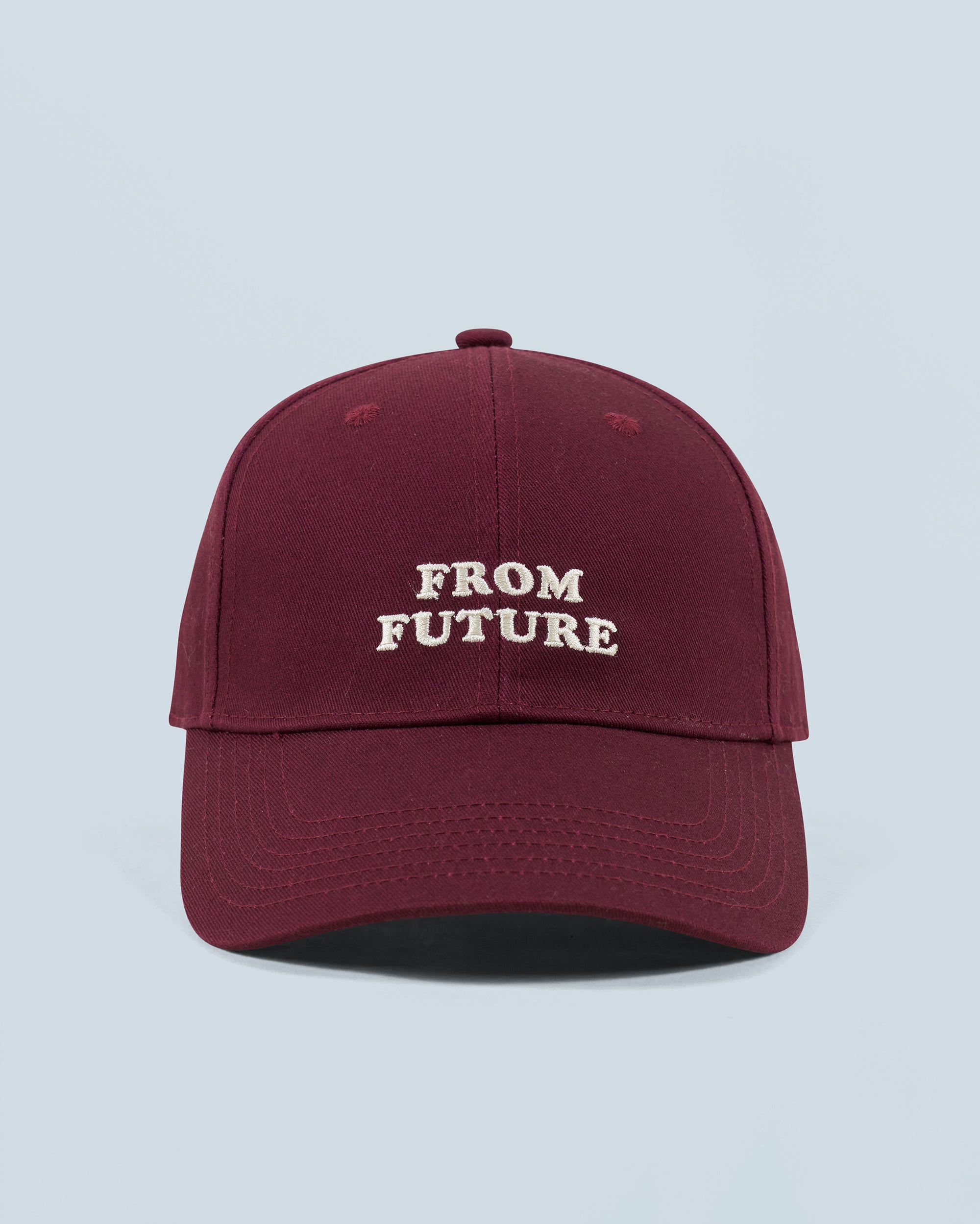 BURGUNDY / NEW / QTY : 5 / Casquette à Visière Courbée From Future - Burgundy