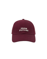 Casquette à visière courbée From Future - Burgundy