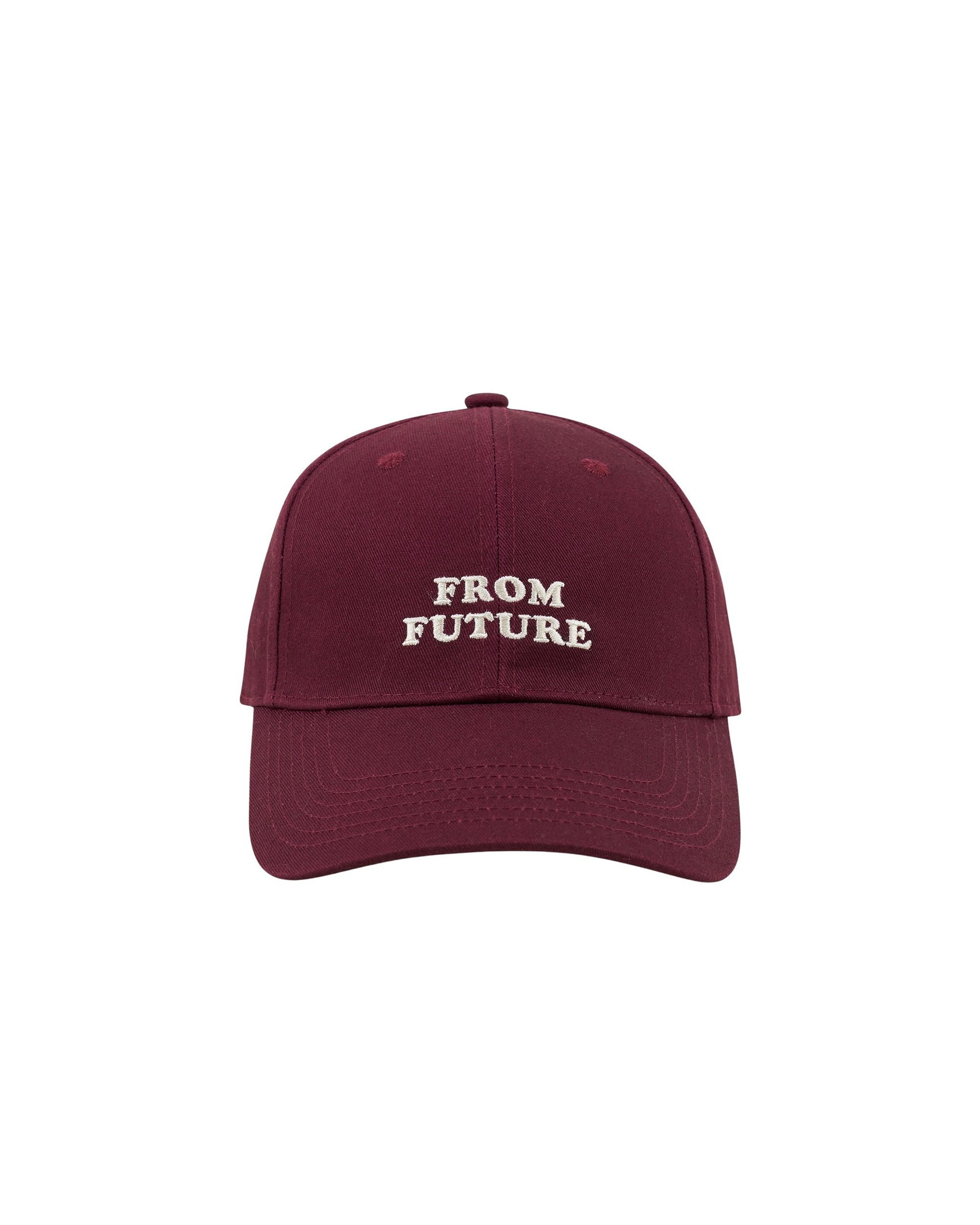 Casquette à visière courbée From Future - Burgundy