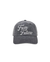 Casquette à visière courbée From Future - Washed Black