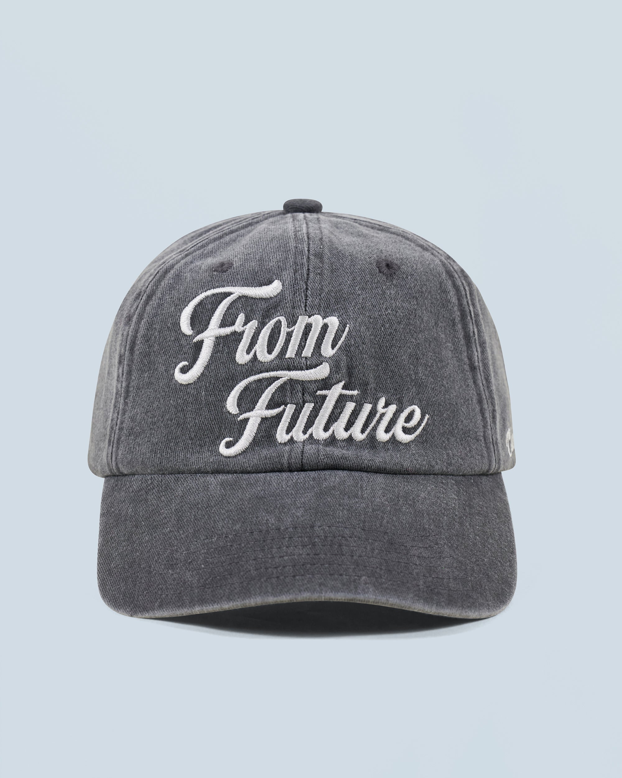WASHED BLACK / NEW / QTY : 28 / Casquette à Visière Courbée From Future - Washed Black