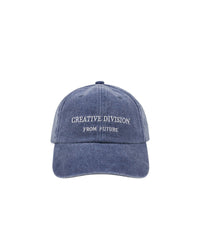 Casquette à visière courbée Creative Division - Washed Grey Blue