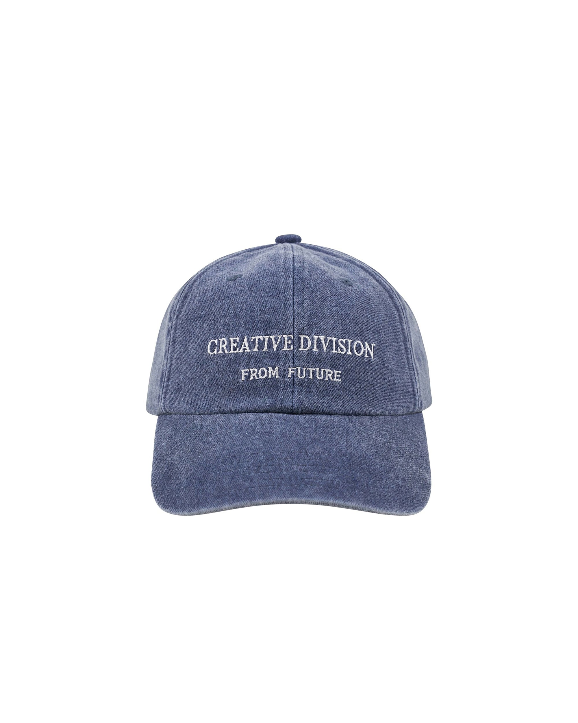 Casquette à visière courbée Creative Division - Washed Grey Blue