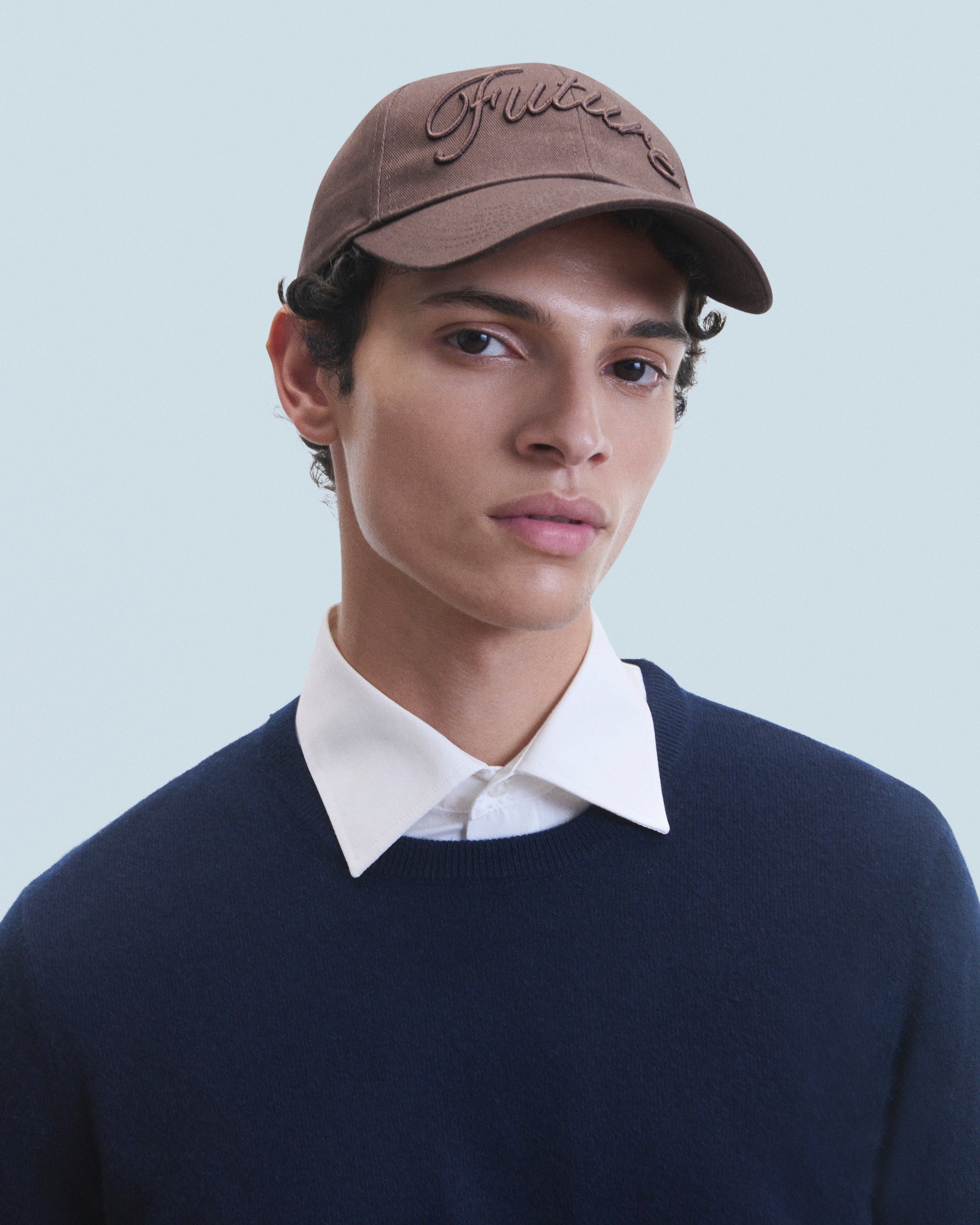 Y. ONLY PORTE / CHOCOLAT / NEW / QTY : 11 / Casquette à Visière Courbée Future - Chocolat