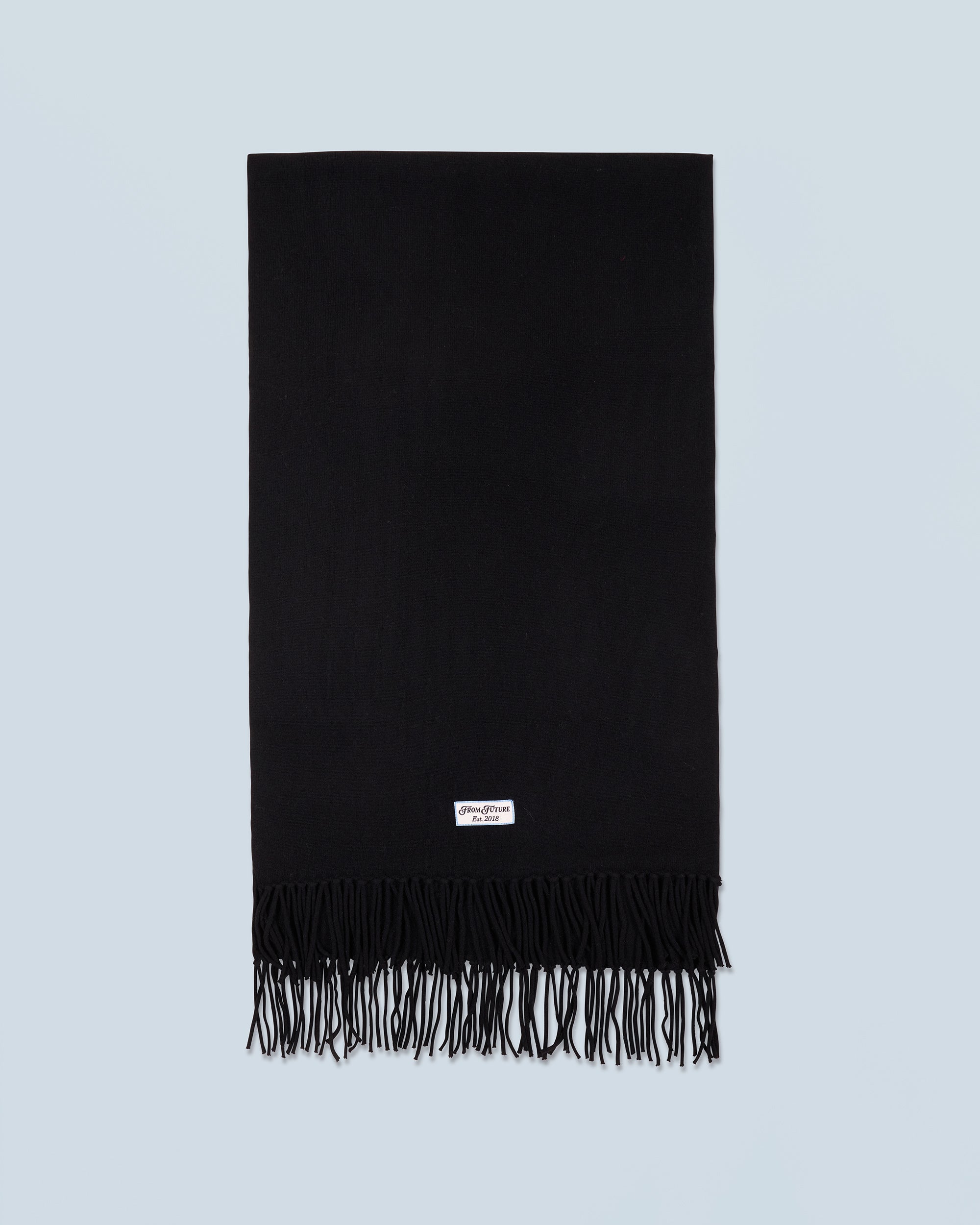 NOIR / NEW / QTY : 61 / Echarpe à Franges - Noir