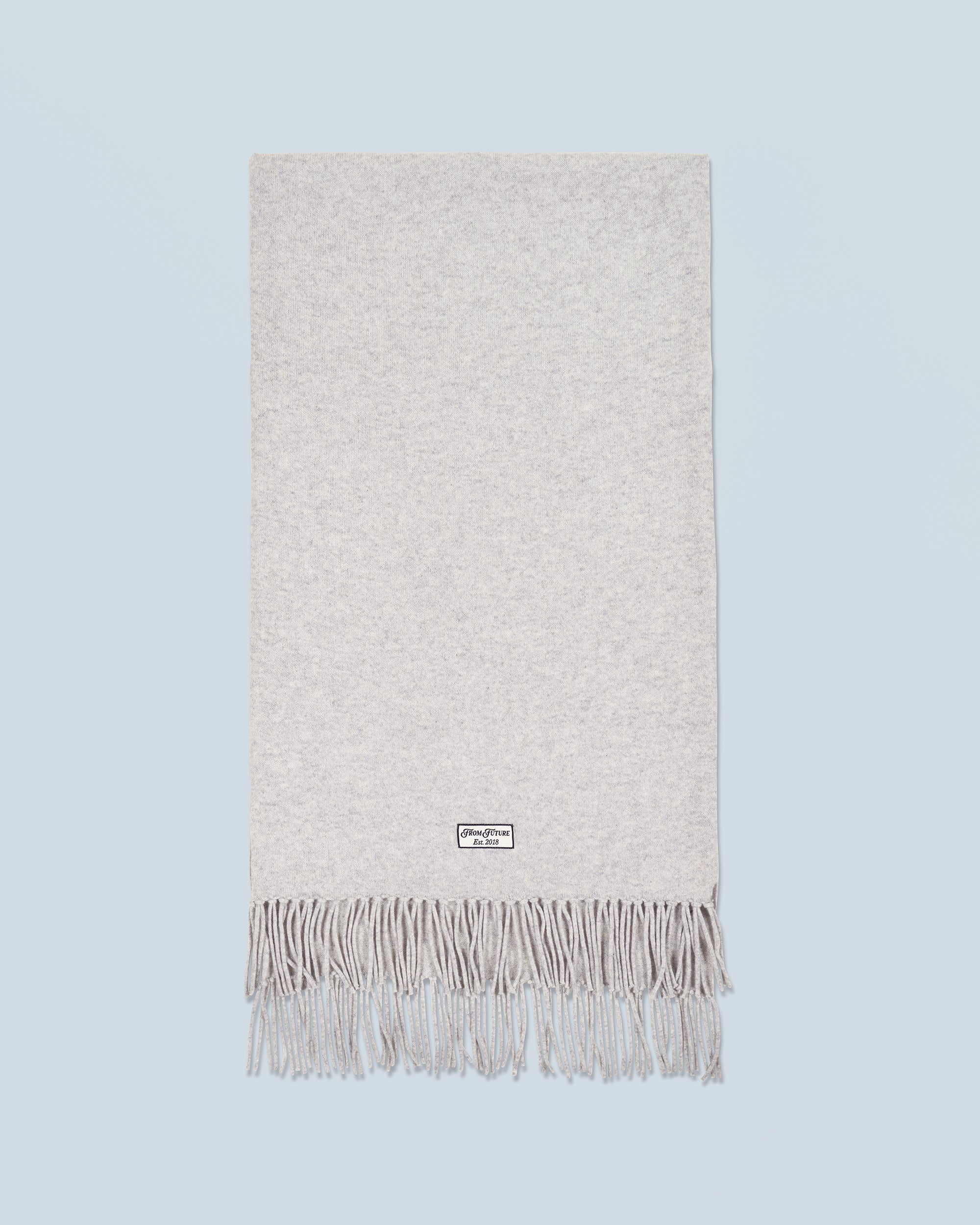 GRIS CHINE CLAIR / NEW / QTY : 86 / Echarpe à Franges - Gris Chine Clair