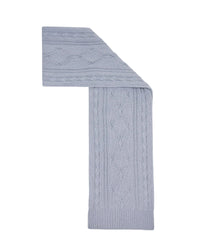 Echarpe à franges en cachemire - Grey Stone