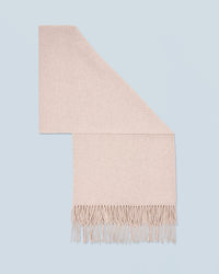 BEIGE CHINÉ / NEW / QTY : 2 / Echarpe A Franges - Beige Chiné