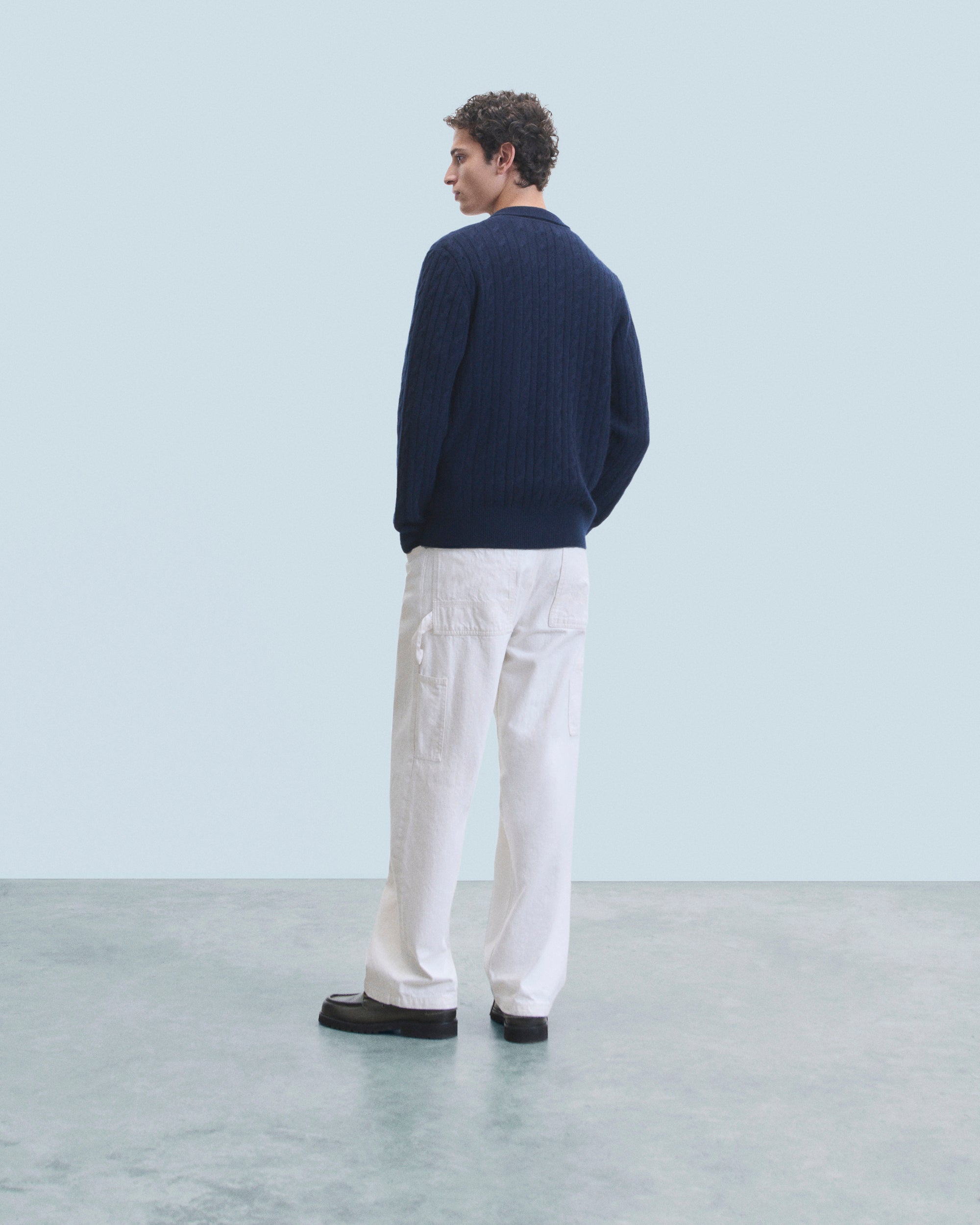 NAVY / DJV / QTY : 0 / Chemise Manches Longues - Navy