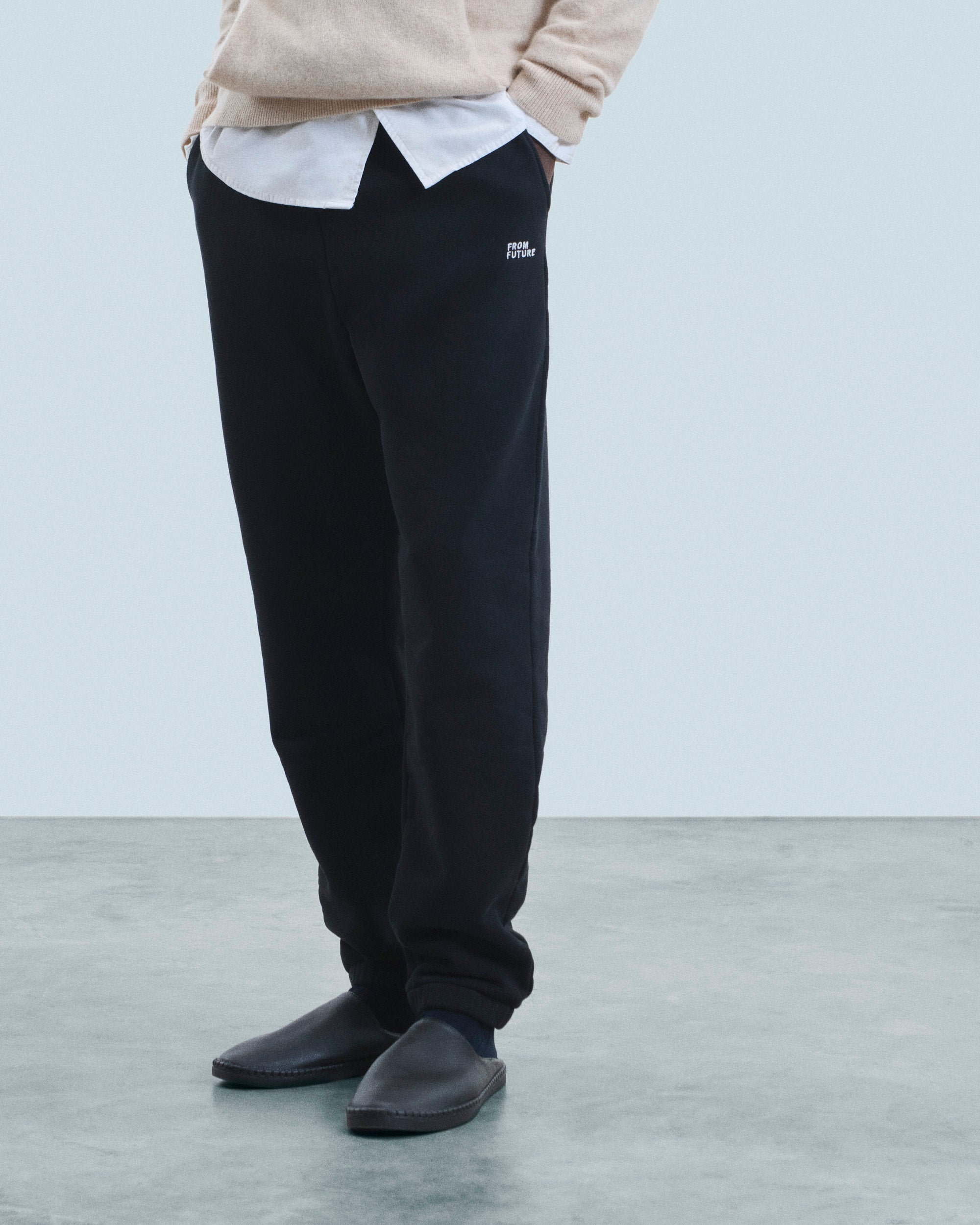 Pantalon de jogging droit Future molletonné - Noir