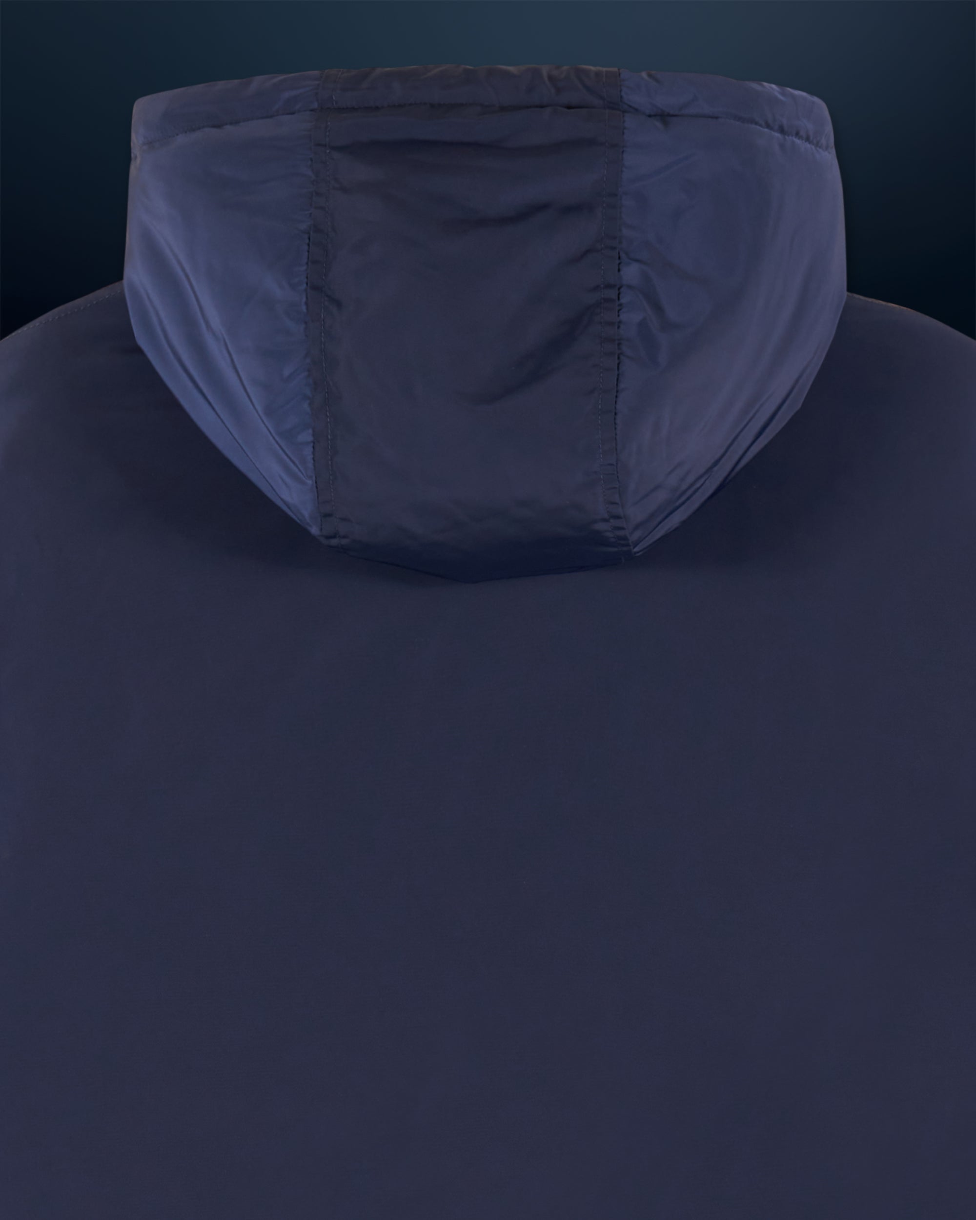 Veste bomber à capuche - Navy