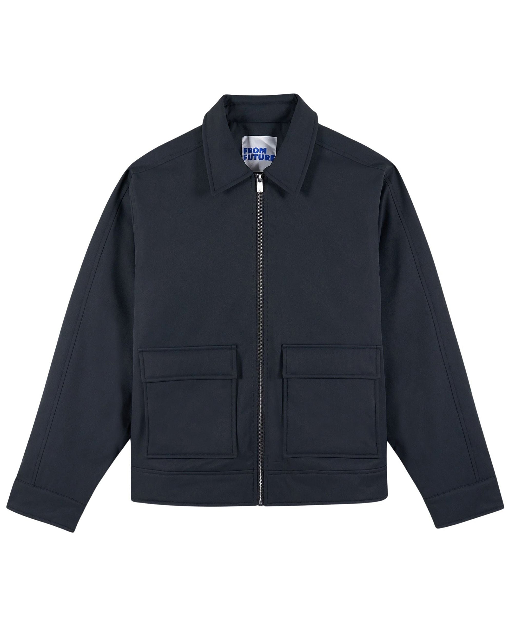 Shirt collar jacket - Anthracite